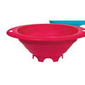 1.5 Qt Collapsible Square Colander (Red)